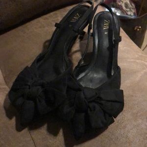Zara bow heels